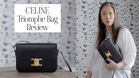 celine triomphe bag lisa|Celine triomphe bag size comparison.